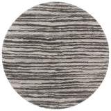 Safavieh Seattle Shag 900 6'-7" x 6'-7" Rug in Ivory / Grey