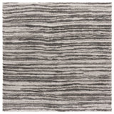 Safavieh Seattle Shag 900 6'-7" x 6'-7" Rug in Ivory / Grey