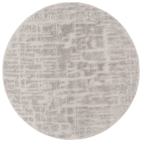 Safavieh Seattle Shag 900 6'-7" x 6'-7" Rug in Light Grey / Grey