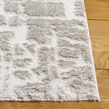 Safavieh Seattle Shag 900 4'-0" x 6'-0" Rug in Light Grey / Grey