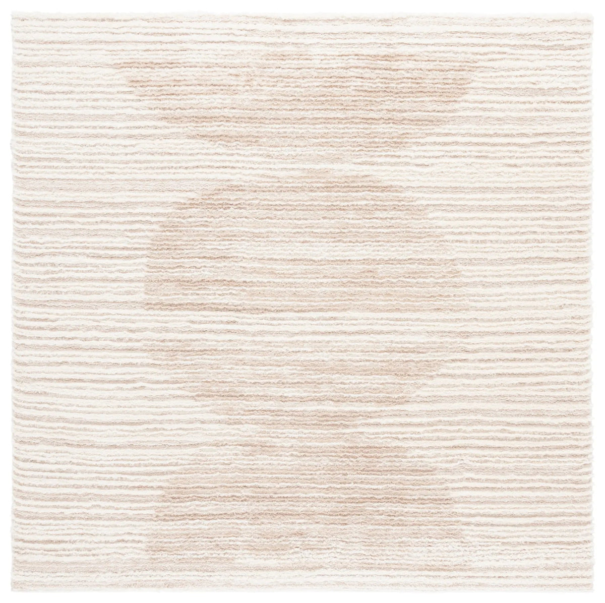 Safavieh Seattle Shag 900 6'-7" x 6'-7" Rug in Ivory / Beige