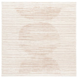 Safavieh Seattle Shag 900 6'-7" x 6'-7" Rug in Ivory / Beige