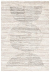 Safavieh Seattle Shag 900 4'-0" x 6'-0" Rug in Ivory / Grey