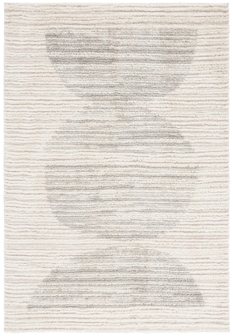 Safavieh Seattle Shag 900 4'-0" x 6'-0" Rug in Ivory / Grey