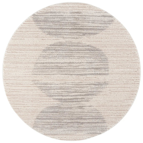 Safavieh Seattle Shag 900 6'-7" x 6'-7" Rug in Ivory / Grey