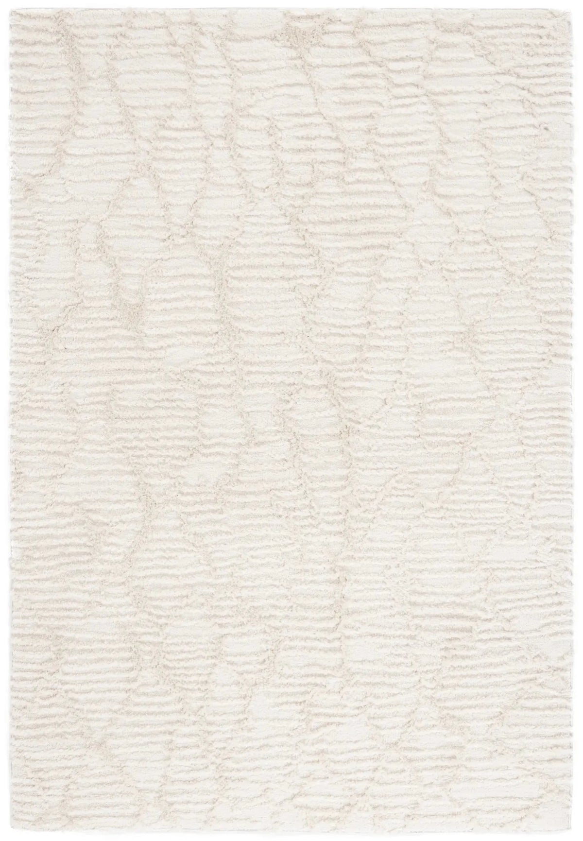 Safavieh Seattle Shag 900 4'-0" x 6'-0" Rug in Ivory