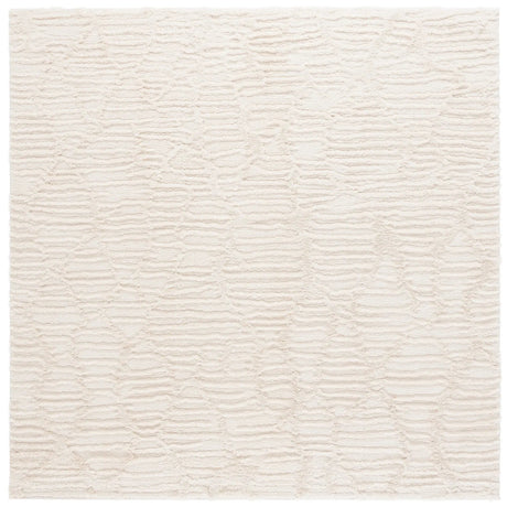 Safavieh Seattle Shag 900 6'-7" x 6'-7" Rug in Ivory