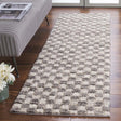 Safavieh Seattle Shag 900 2'-3" x 8'-0" Rug in Ivory / Grey