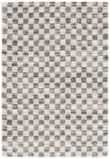 Safavieh Seattle Shag 900 4'-0" x 6'-0" Rug in Ivory / Grey
