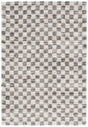 Safavieh Seattle Shag 900 4'-0" x 6'-0" Rug in Ivory / Grey