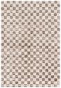 Safavieh Seattle Shag 900 4'-0" x 6'-0" Rug in Ivory / Brown