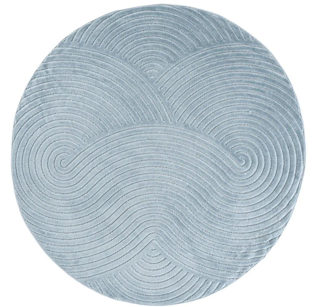 Safavieh Selena 6'-7" x 6'-7" Rug in Blue