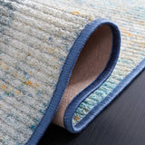 Safavieh Sequoia Seq100A Ivory Blue/Gold Rug.
