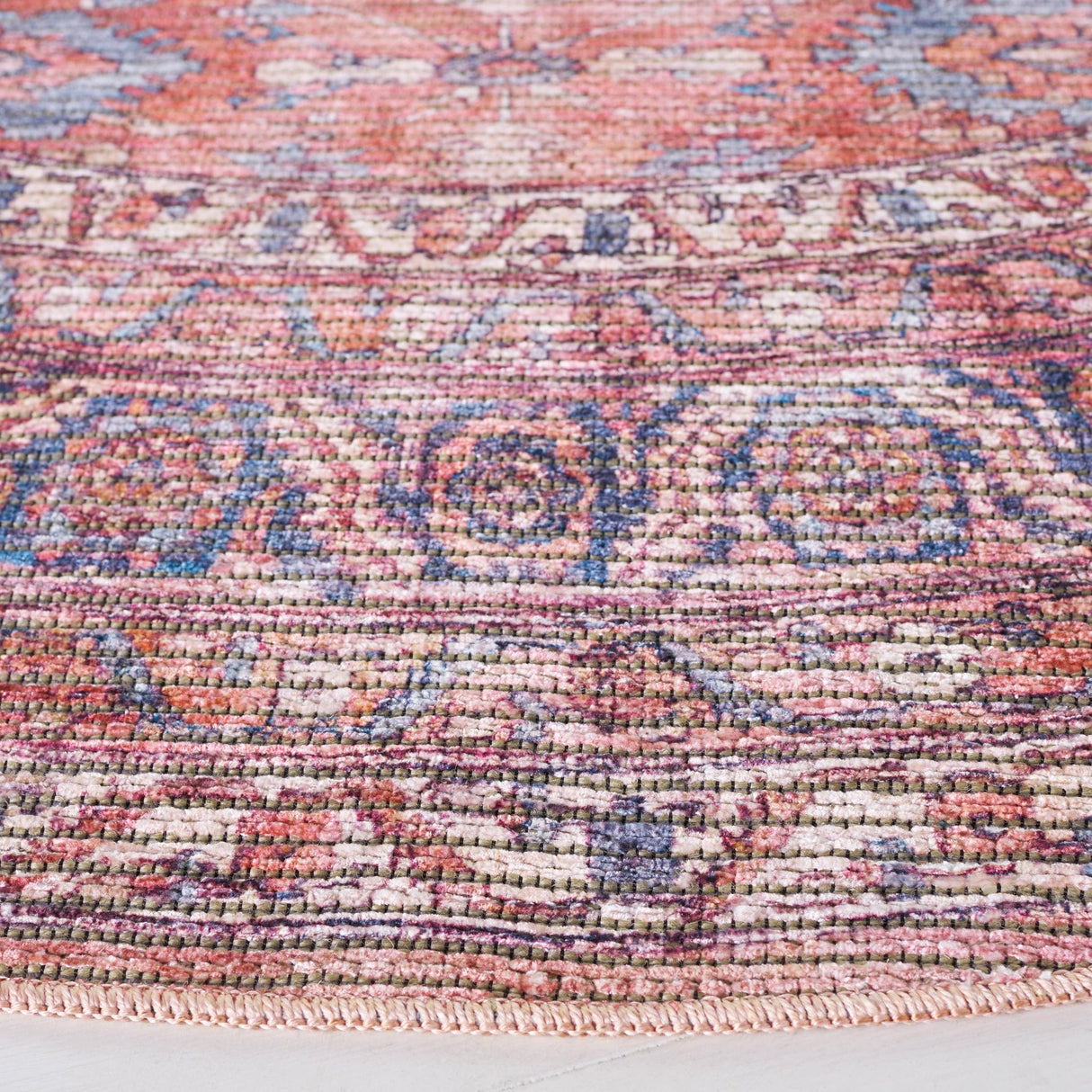 Safavieh Serapi Sep646P Rust/Blue Rug.