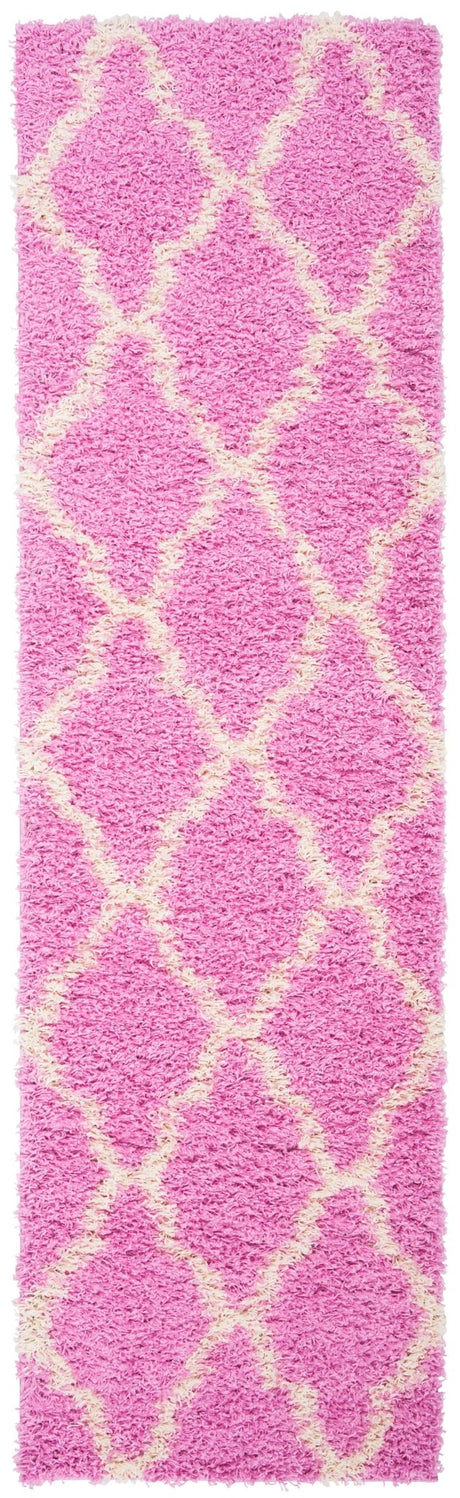 Safavieh Sgd-Dallas Shag Sgds257I Pink/Ivory Rug.