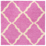 Safavieh Sgd-Dallas Shag Sgds257I Pink/Ivory Rug.