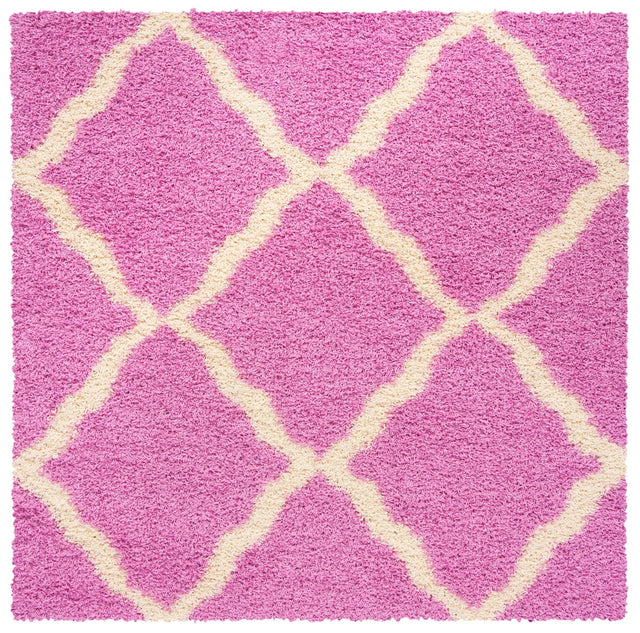 Safavieh Sgd-Dallas Shag Sgds257I Pink/Ivory Rug.