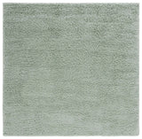 Safavieh Sgl-Laguna Shag 6'-7" x 6'-7" Rug in Light Sage
