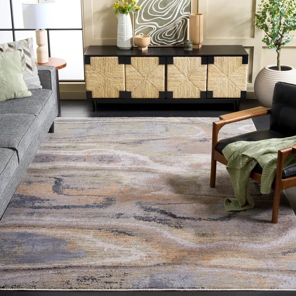 Safavieh Signature 10'-0" x 14'-0" Rug in Beige / Grey