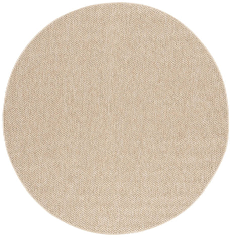 Safavieh Sisal All-Weather 6'-7" x 6'-7" Rug in Natural