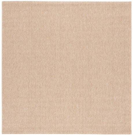 Safavieh Sisal All-Weather 6'-7" x 6'-7" Rug in Natural