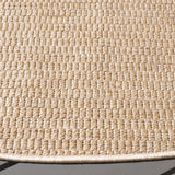 Safavieh Sisal All-Weather 6'-7" x 6'-7" Rug in Natural