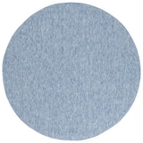 Safavieh Sisal All-Weather 6'-7" x 6'-7" Rug in Blue