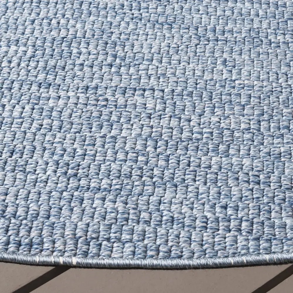 Safavieh Sisal All-Weather 6'-7" x 6'-7" Rug in Blue