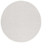 Safavieh Sisal All-Weather 6'-7" x 6'-7" Rug in Light Grey / Ivory