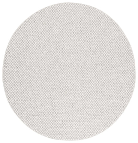 Safavieh Sisal All-Weather 6'-7" x 6'-7" Rug in Light Grey / Ivory