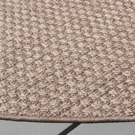 Safavieh Sisal All-Weather 6'-7" x 6'-7" Rug in Brown