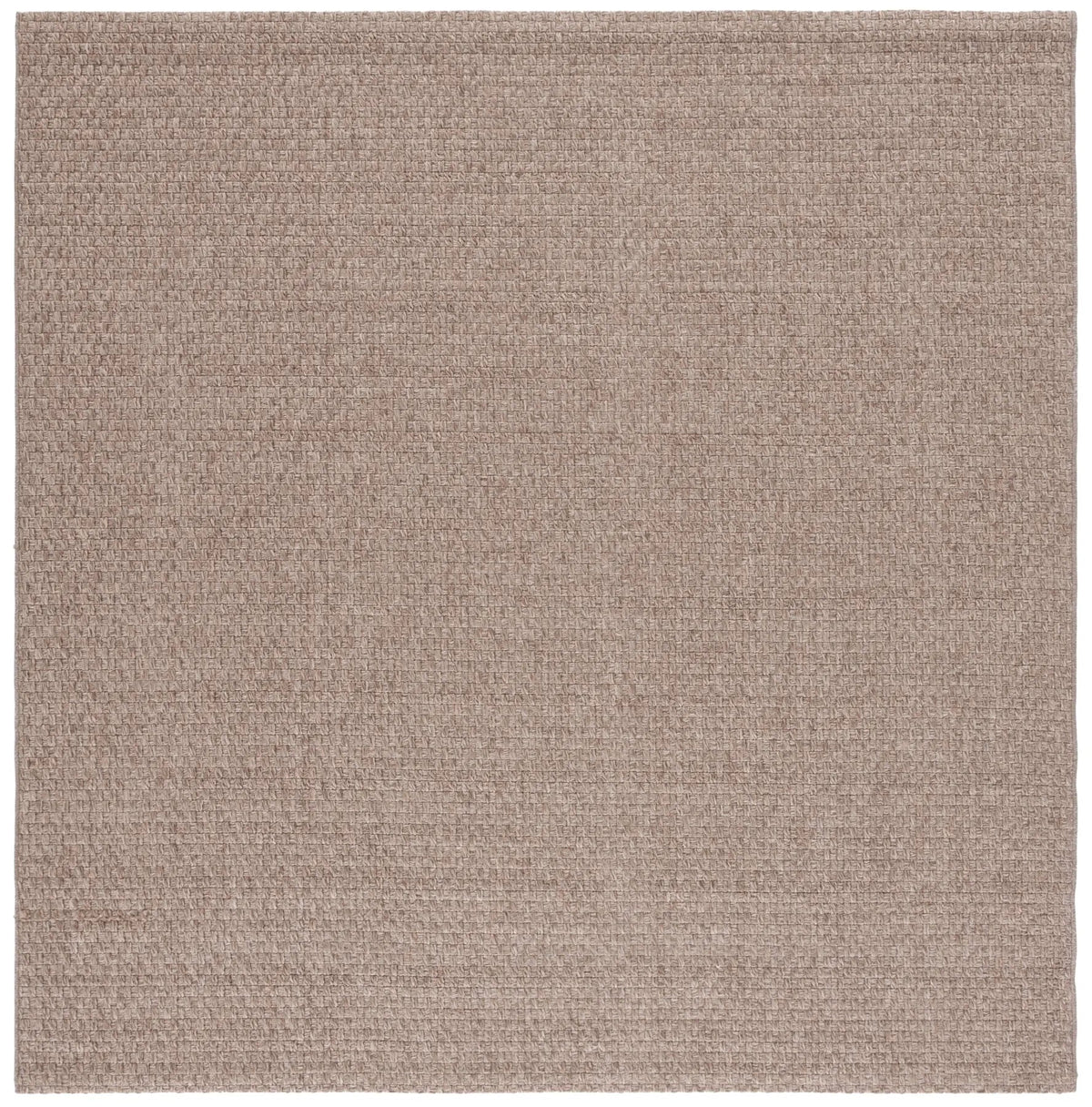 Safavieh Sisal All-Weather 6'-7" x 6'-7" Rug in Brown