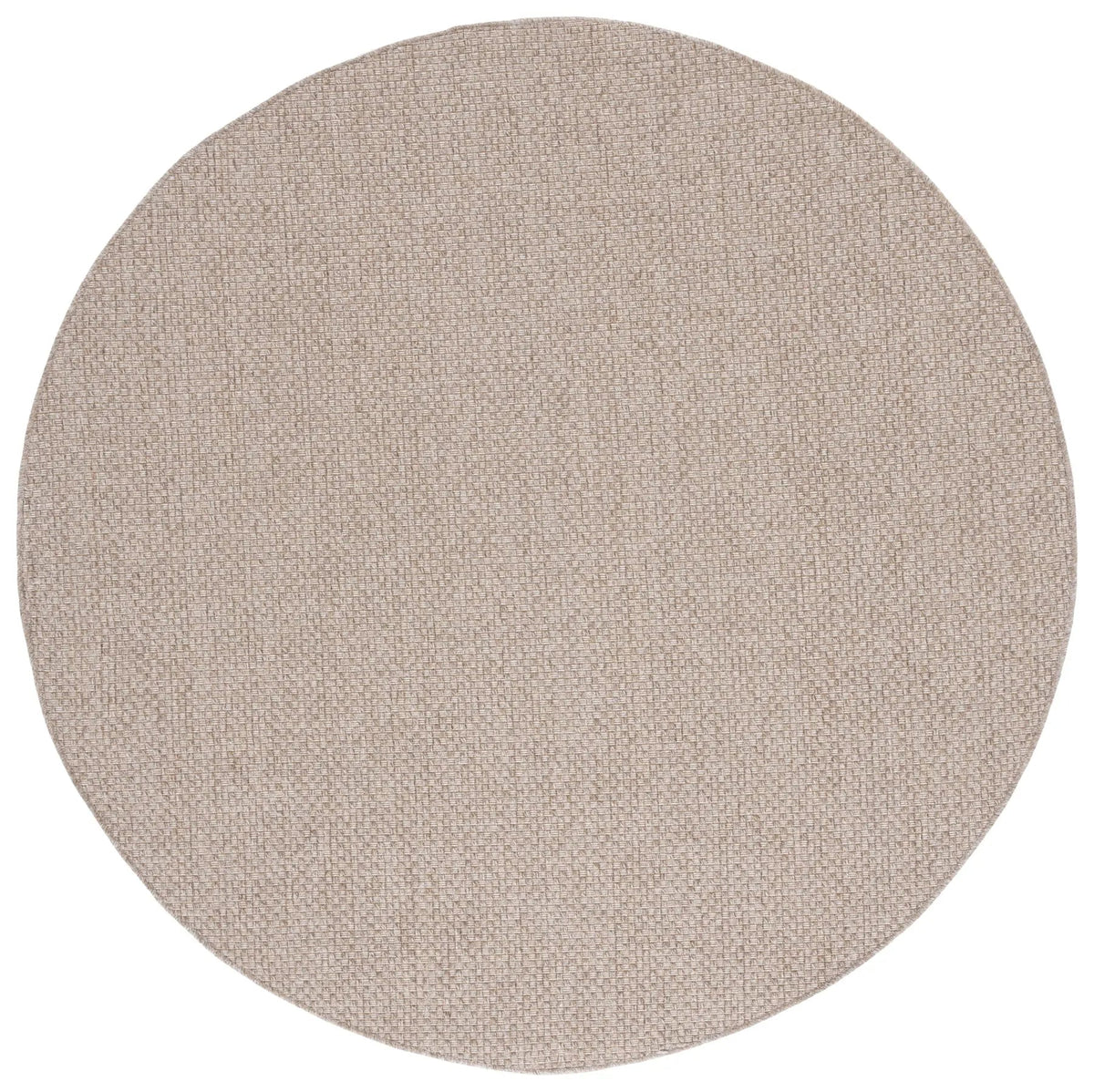 Safavieh Sisal All-Weather 6'-7" x 6'-7" Rug in Taupe