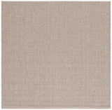 Safavieh Sisal All-Weather 6'-7" x 6'-7" Rug in Taupe