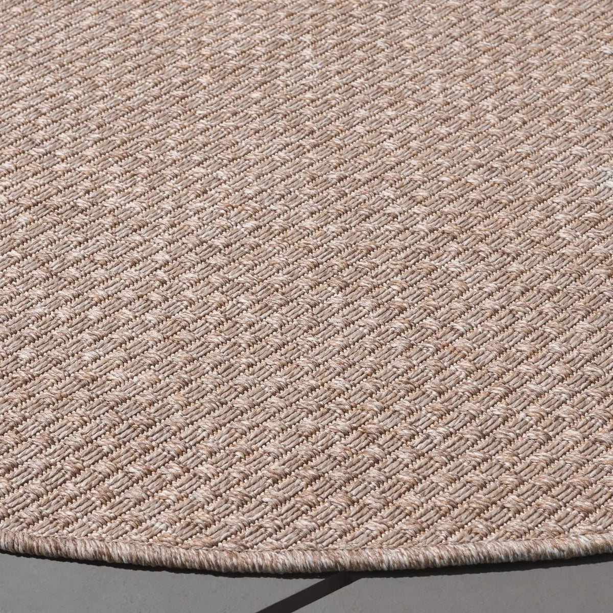 Safavieh Sisal All-Weather 6'-7" x 6'-7" Rug in Taupe