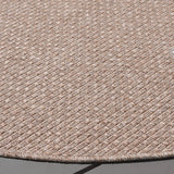 Safavieh Sisal All-Weather 6'-7" x 6'-7" Rug in Taupe