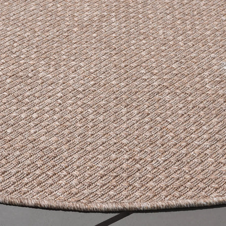 Safavieh Sisal All-Weather 6'-7" x 6'-7" Rug in Taupe