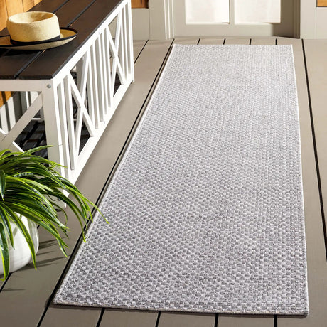Safavieh Sisal All-Weather 2'-2" x 8'-0" Rug in Light Grey