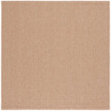 Safavieh Sisal All-Weather 6'-7" x 6'-7" Rug in Natural