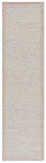 Safavieh Sisal All-Weather 2'-2" x 8'-0" Rug in Ivory / Aqua Orange