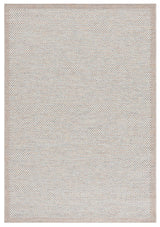 Safavieh Sisal All-Weather 4'-0" x 6'-0" Rug in Ivory / Aqua Orange