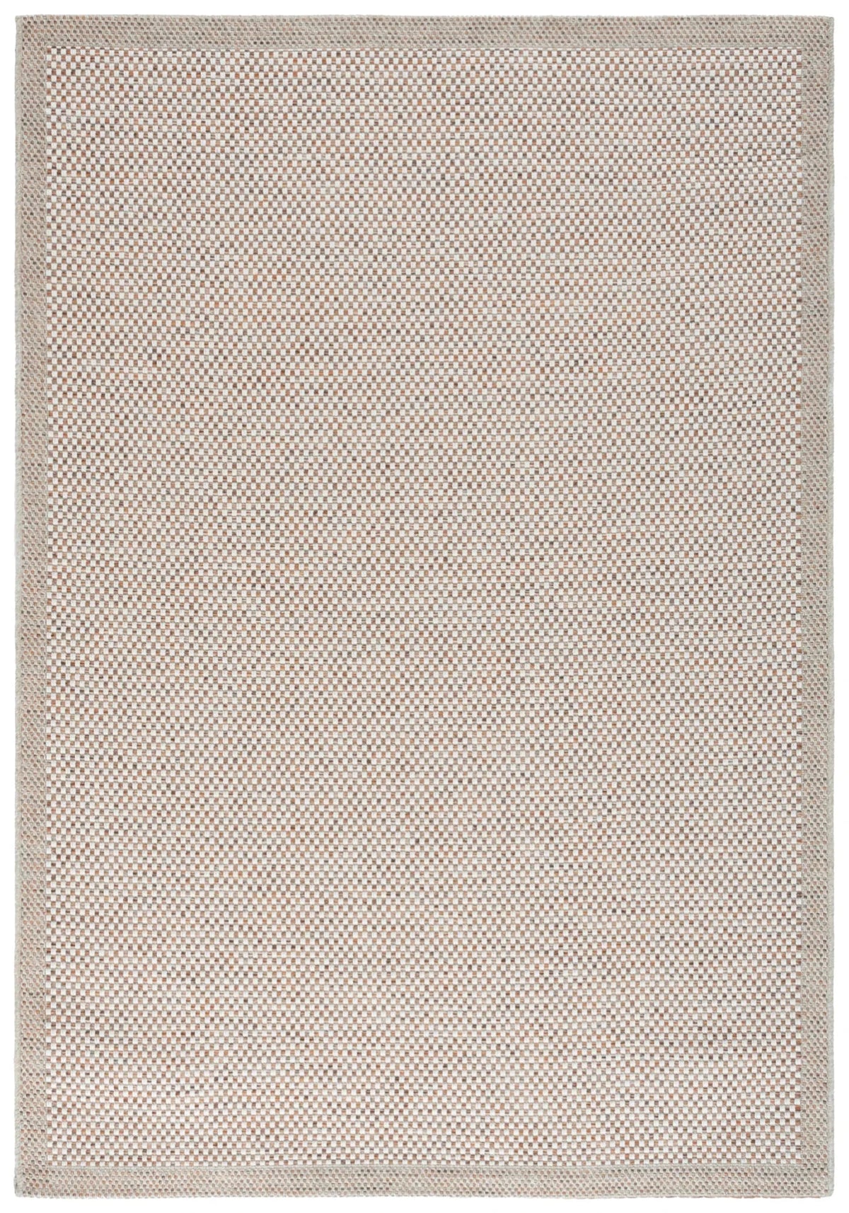 Safavieh Sisal All-Weather 4'-0" x 6'-0" Rug in Ivory / Orange Beige