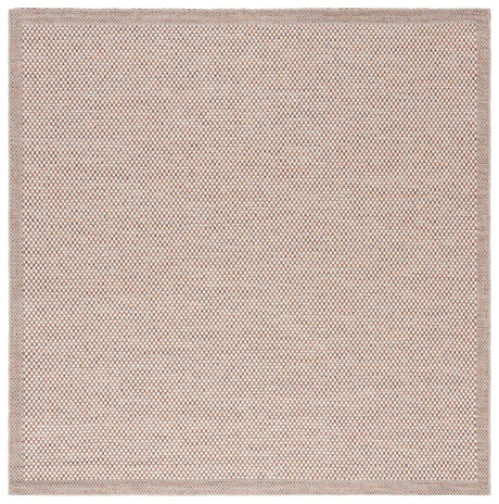 Safavieh Sisal All-Weather 6'-7" x 6'-7" Rug in Ivory / Orange Beige