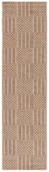Safavieh Sisal All-Weather 2'-2" x 8'-0" Rug in Natural / Grey