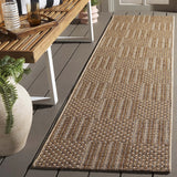 Safavieh Sisal All-Weather 2'-2" x 8'-0" Rug in Natural / Grey