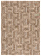 Safavieh Sisal All-Weather 4'-0" x 6'-0" Rug in Natural / Grey