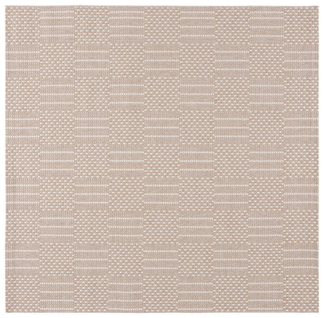 Safavieh Sisal All-Weather 6'-7" x 6'-7" Rug in Taupe / Beige