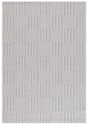 Safavieh Sisal All-Weather 4'-0" x 6'-0" Rug in Grey / Ivory