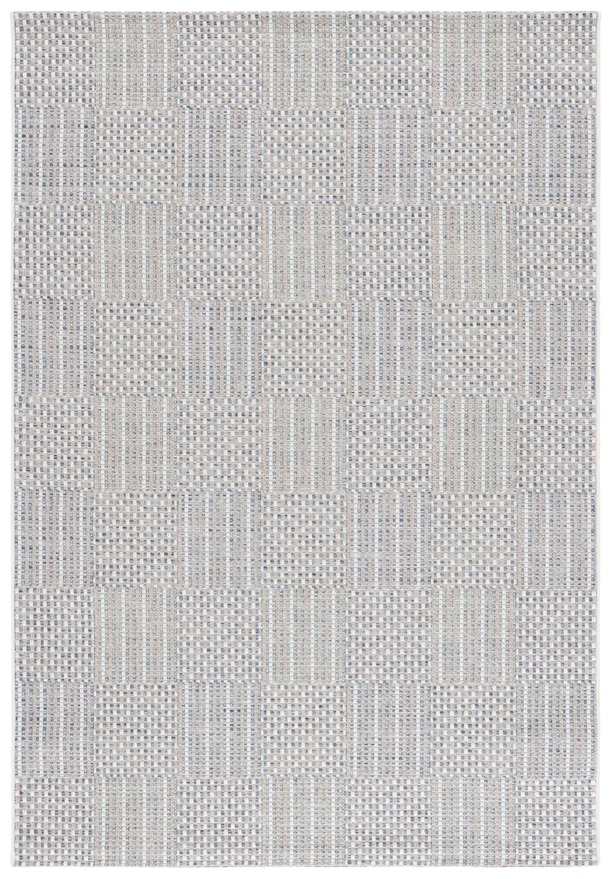 Safavieh Sisal All-Weather 4'-0" x 6'-0" Rug in Aqua / Beige Ivory
