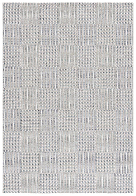 Safavieh Sisal All-Weather 4'-0" x 6'-0" Rug in Aqua / Beige Ivory